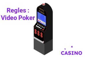 regles video poker
