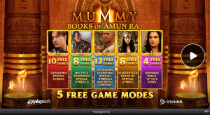 The Mummy The Books of Amun Ra: la magie du livre des morts