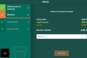 retrait cresus casino