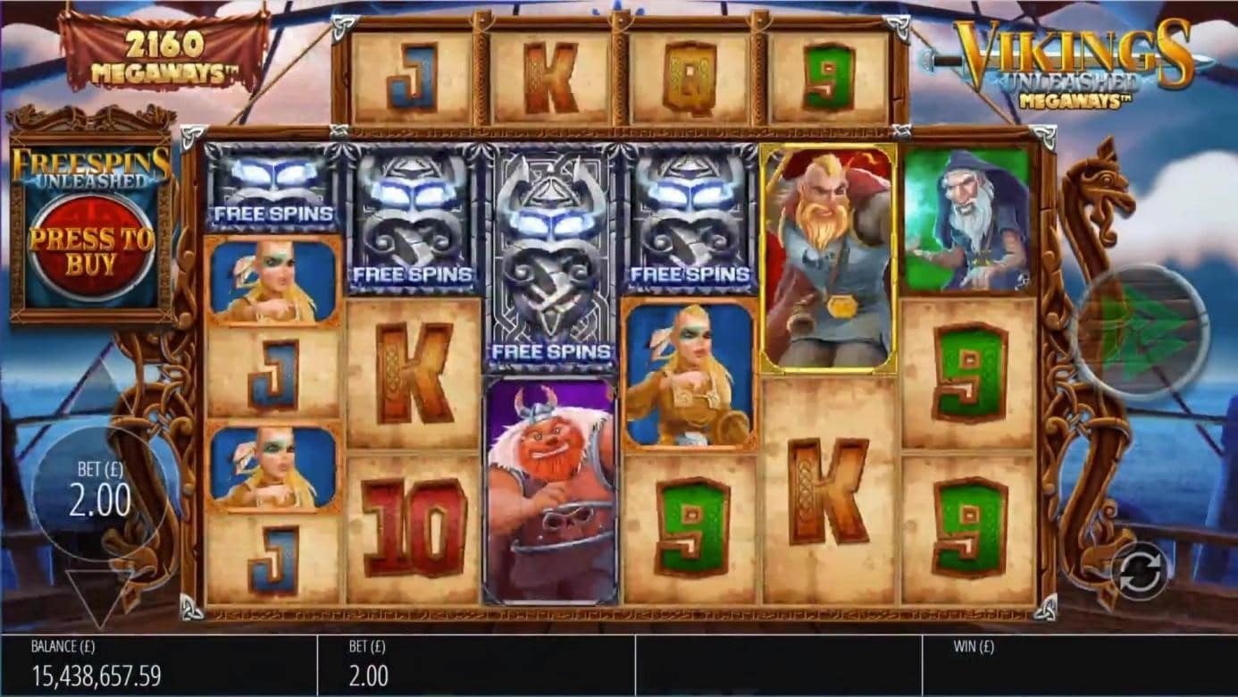 Vikings Unleashed Megaways theme