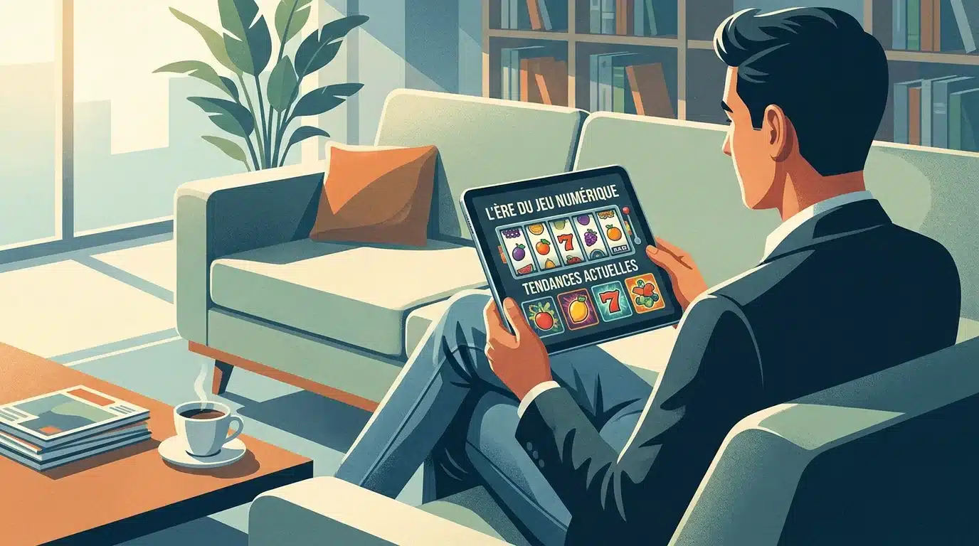 Tablette affichant une sélection de machines à sous gratuites populaires au Canada