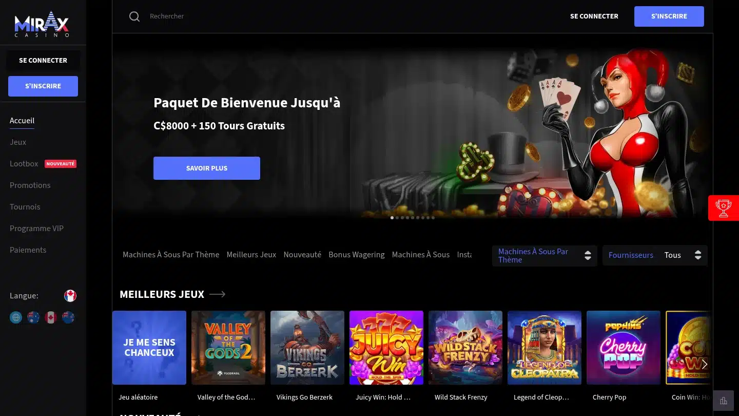 Mirax Casino