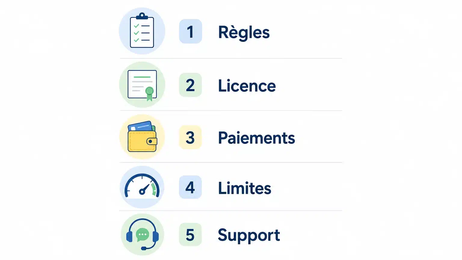 Checklist des critères à vérifier avant de jouer à un jeu de casino live