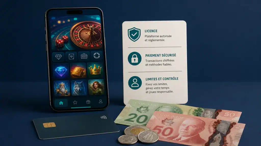 Téléphone et éléments de vérification pour comparer les casinos en ligne au Canada